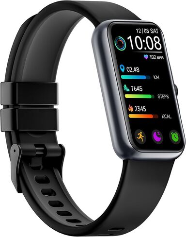 جهاز تتبع اللياقة البدنية مع معدل ضربات القلب المستمر على مدار 24 ساعة طوال أيام الأسبوع، مراقب الأكسجين في الدم، ساعة ذكية مع مراقب النوم، IP68 مقاوم للماء، عداد الخطوات للنساء والرجال in Kuwait