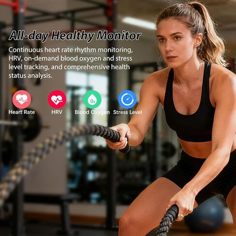Smart Health Rings for Women & Men Fitness Ring with Heart Rate, Blood Oxygen, Step Tracker Ring, Sleep Tracker, IP68 Waterproof Smart Ring for iOS & Android,No Subscription Fee(Gold, 8#) in Saudi Arabia