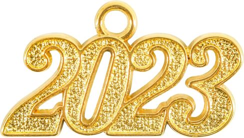 GraduatePro 2024 Year Charm for Graduation Tassel Signet Pendant Gold Color in Saudi Arabia