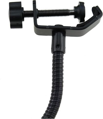 RLECS Professional Microphone Windshield Anti Vibration Filter Dual Layer Windshield with 360 Degree Gooseneck Clamp Stabilising Arm Suitable for Recording Studios Multimedia Production Entertainment in Kuwait