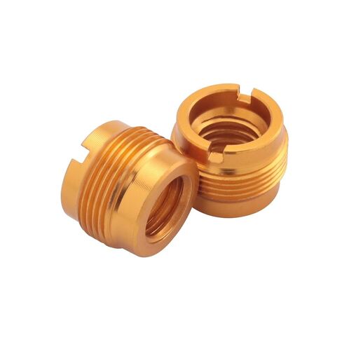JianLing 3PCS Gold Microphone Stand Nut Adapter 5/8 to 3/8inch Shock Absorber Screws 12mm Aluminum Alloy Aluminum Alloy for Shock Mounts Mobile Phones Microphone Clip Adapter Threads in Kuwait