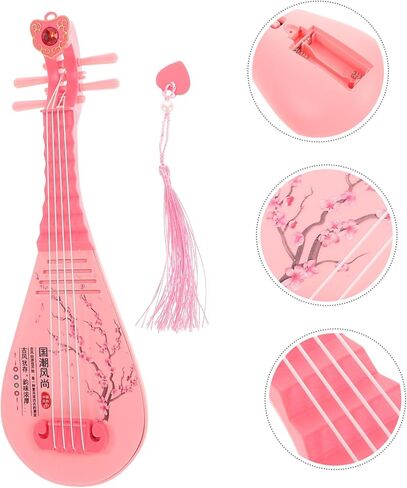 BESPORTBLE Playable Lute Interactive Musical Instrument for Early Education and Development Sturdy Construction for Homes and Schools in Kuwait