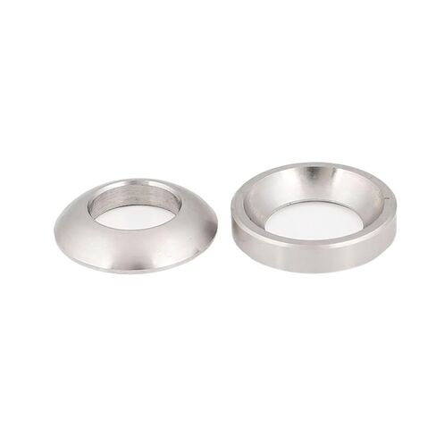 Cup Washer,countersunk washers, 304 Stainless Steel Conical/Spherical Washer M6-M20 (Color : Silver, Size : 2pcs M8 Conical)(1pcs M20 Spherical) in Saudi Arabia