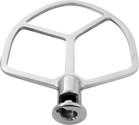 Upgraded Flat Beater Attachment for 5-6 Qt Mixers for KitchenAid, Compatible for KV25G and KSM500 Series, Premium Stainless Steel in Saudi Arabia