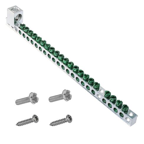 Ground Bar Kit for Eaton, 21 Terminal Grounding Bar Compatible with BR and CH Series Load Centers in Kuwait