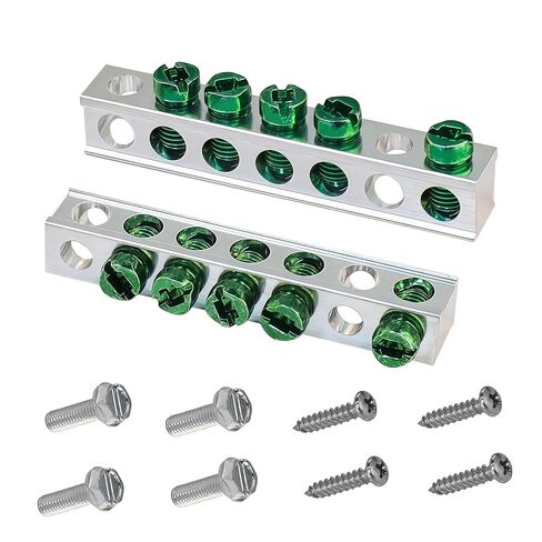 Ground Bar Kit for Eaton, 21 Terminal Grounding Bar Compatible with BR and CH Series Load Centers in Kuwait