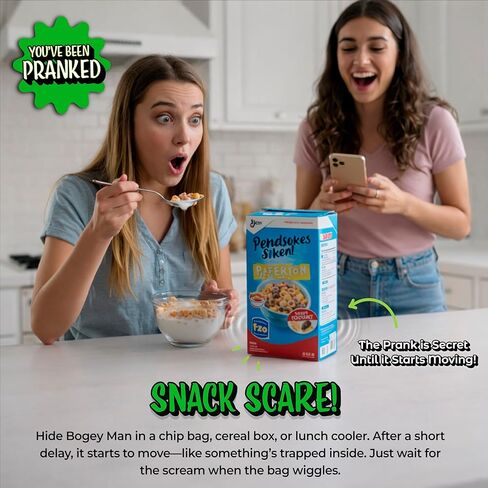 كرة جولف ممتعة من Bogey Man Moving Prank - كرة خدعة واقعية ومتأخرة ومربكة ذاتية التدحرج - هدايا كذبة أبريل الأصلية ومقالب جولف غير ضارة للأصدقاء ولاعبي الغولف in Kuwait