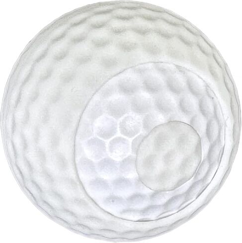 كرة جولف ممتعة من Bogey Man Moving Prank - كرة خدعة واقعية ومتأخرة ومربكة ذاتية التدحرج - هدايا كذبة أبريل الأصلية ومقالب جولف غير ضارة للأصدقاء ولاعبي الغولف in Kuwait