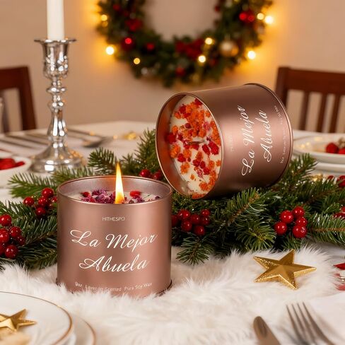 هدايا عيد ميلاد للأخوات ، هدايا الأخوات من الأخ الشقيق ، أخت إلى أخت هدية عيد الميلاد ldeas ، 9oz لافندر شمعة شكر الشكر in Kuwait