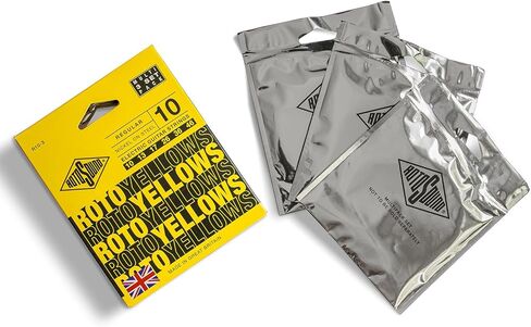 Rotosound R10-3 (Roto Yellows) Electric Guitar Strings 3 Pack in Saudi Arabia