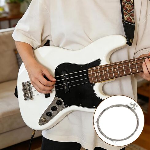 18 PCS Guitar Strings Electric - 3 Full Sets Stainless Steel Core Guitar Strings Electric - Includes E-1st B-2nd G-3rd D-4th A-5th E-6th in Saudi Arabia