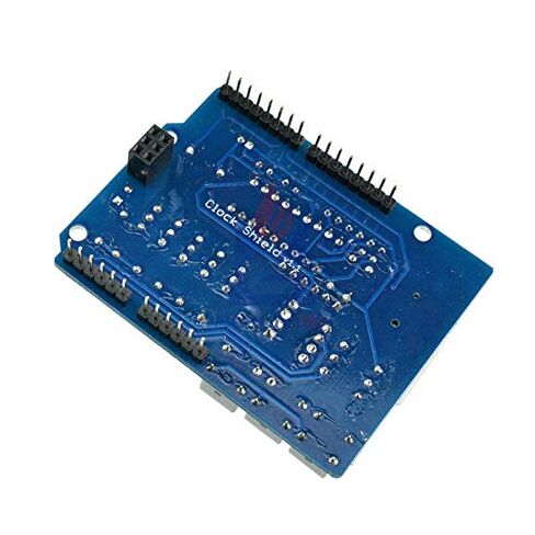 RTC TM1636 DS1307 Real Time Clock Shield Digital Tube Module Thermal for Arduio Uno DIY Kit Electronic PCB Board Module in Kuwait