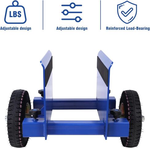 Heavy Duty Panel Dolly Roller 550 Lbs Capacity Panel Mover Adjustable Clamp for Wood Panels Doors in Kuwait