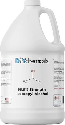 DIY Chemicals 99.9% Pure Isopropyl Alcohol – Industrial Grade IPA for Cleaning – Made in USA, Gallon (128 Fl Oz) in Kuwait