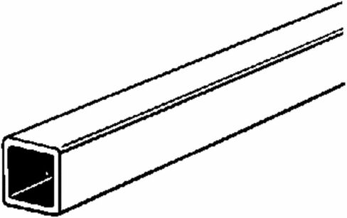 أنبوب نحاسي مربع من K&S Engineering مقاس 3/32 بوصة، مموج، 2 لكل منهما in Kuwait