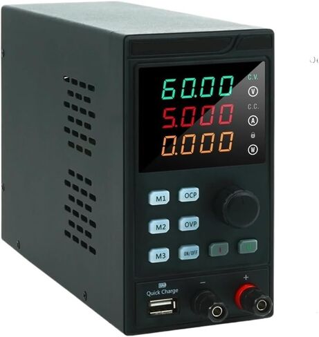 Programmable Laboratory Maintenance Workbench, 30V, 60V, 150V, Voltage and Current Regulator 2A, 5A, 10A, AC 220V DC Power Supply(White,220V-AU_150V 2A_USB) in Saudi Arabia