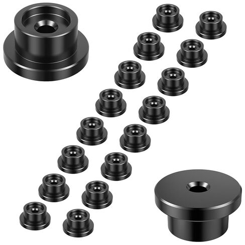 Carbon Steel Cap Nuts 32PCS, 1 inch Screw Hardware Nuts Fastener Tool for Decorating Outdoor Pergolas, Pavilions, Decks in Saudi Arabia