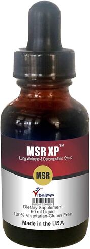 MSR XP-أقصى قوة مزيلة للاحتقان، والتهاب الحلق، وتخفيف الربو (60 مل، زجاجة واحدة) in Saudi Arabia