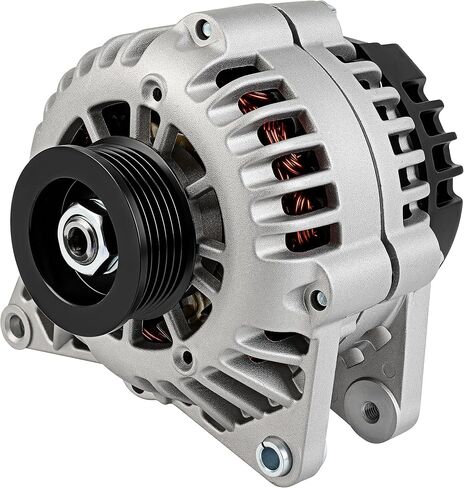 SCITOO Alternator Fits for Dodge for Dakota 3.7L 2007,for Dodge for Dakota 4.7L 2007,for Jeep for Liberty 3.7L 2007-2009,for Mitsubishi for Raider 3.7L 2007, for Raider 4.7L 07 136Amp CW 6-Groove in Saudi Arabia