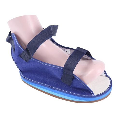 Gypsum Shoes for Broken Toe Recovery Foot Protective Walking Shoes for Ankle Fractures Size S Blue Fixed Cover for Men and Women for Post-Surgery Healing in Saudi Arabia
