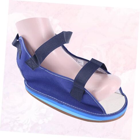 Gypsum Shoes for Broken Toe Recovery Foot Protective Walking Shoes for Ankle Fractures Size S Blue Fixed Cover for Men and Women for Post-Surgery Healing in Saudi Arabia