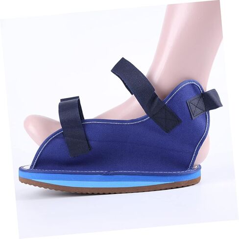 Gypsum Shoes for Broken Toe Recovery Foot Protective Walking Shoes for Ankle Fractures Size S Blue Fixed Cover for Men and Women for Post-Surgery Healing in Saudi Arabia