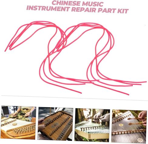 8pcs Yangqin Rubber Tube Replacement Dulcimer Instruments Thin Design Optimal Fit and Versatile Use for Chinese Music Instrument Accessories in Saudi Arabia