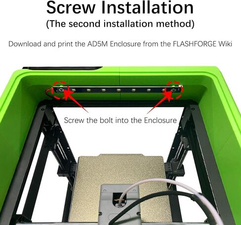 قطعتان من مصابيح LED AD5M مع أجزاء طباعة مبتكرة، التوصيل والتشغيل بدون تركيب مغناطيسي لـ Flashforge Adventurer 5M/5M Pro/AD5X، مجموعة مصابيح 24 فولت، 7 خرزات بيضاء باردة ساطعة ثلاثية الأبعاد مصباح شريط LED in Kuwait