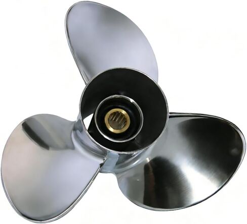 Boatman OEM Stainless Steel Propeller for Honda Outboard BFP60/BF75/BF90/BF115/BF130HP,15 Spline,RH in Saudi Arabia