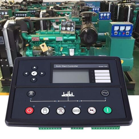 شاشة LCD للمولد، شاشة عرض 132 × 64 بكسل، ساعة في الوقت الحقيقي، جدولة الصيانة، الوصول عن بعد عبر إيثرنت، حماية IP65، لأنظمة إدارة المباني in Saudi Arabia