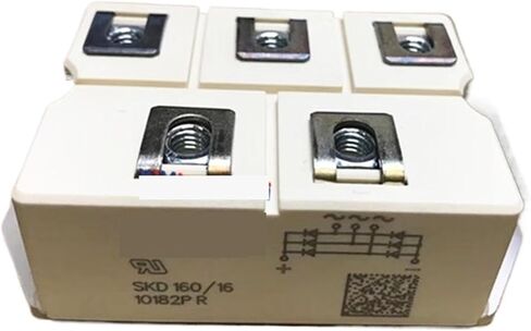 1 قطعة SKD160/08 SKD160/12 SKD160/14 SKD160/16 SKD160/18 وحدة جسر مقوم ثلاثي الطور (SKD160-14) in Saudi Arabia