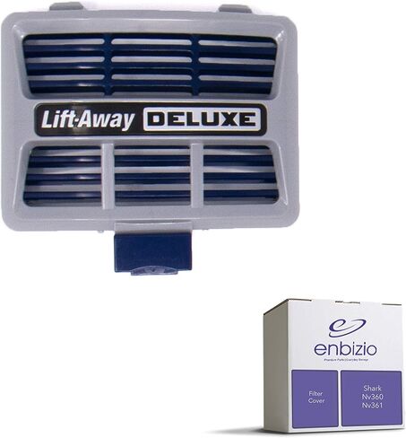 Vacuum Replacement Parts for Shark Navigator Professional Lift Away DLX Deluxe Nv360 Nv361 - Filter Cover Attachment - Blue in Kuwait