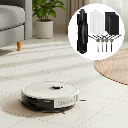 Replacement Parts Compatible with Lefant M2, M2 Plus, M2S Pro – Robot Vacuum Accessories with Main Roller, Side Brushes, HEPA Filter, Complete Maintenance Kit in Kuwait