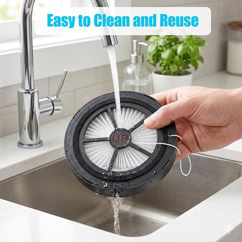 Vacuum Filter Replacement for Proscenic P11 P10 P10 Pro HEPA Filter Filters Handheld Cordless Stick Vacuum Cleaner Component, Rechargeable Spare Parts Accessories in Kuwait