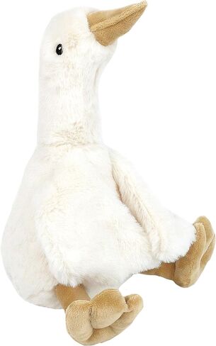 MON AMI Greta Goose Stuffed Animal – 15" Plush Toy for Kids, Cute & Adorable, Embroidered Eyes & Beads, Soft & Cuddly, Nursery Décor, Premium Quality Plush, Huggable Toy in Saudi Arabia