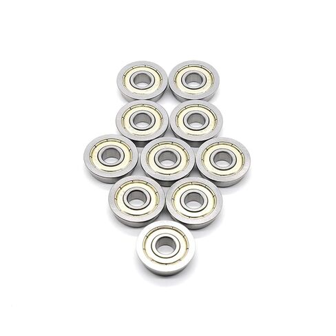 10pcs ABEC-7 F608ZZ 8x22x7mm Flange Miniature Deep Groove Ball Bearings in Saudi Arabia