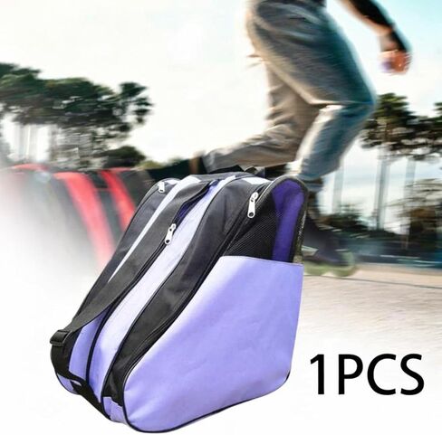 حقيبة حمل تزلج مع حزام كتف من قماش أكسفورد، حقيبة عصرية للأحذية ومنصات الركبة والزلاجات in Kuwait