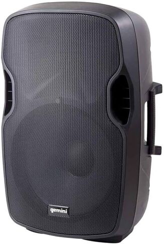 Gemini as Series AS-15BLU-PK Bluetooth Portable Party Speakers Bundle, 15" 2000W Active PA Loudspeaker, Heavy Duty Speaker Stand, Remote, Microphone in Kuwait