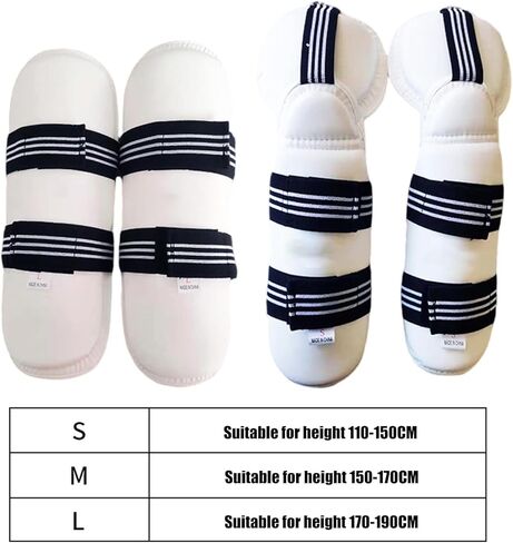 Taekwondo Forearm Elbow Guards Taekwondo Sparring Leg Protector for Men Women Kid Sparring Martial Art Boxing Training in Saudi Arabia