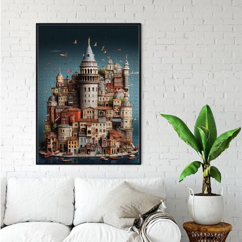 Anatolian Puzzle - Galata, 1000 Piece Jigsaw Puzzle, #1158 in Saudi Arabia