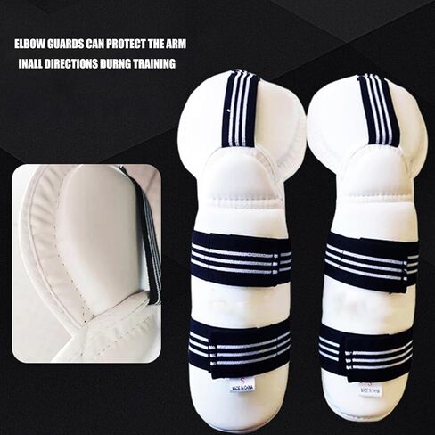 Taekwondo Forearm Elbow Guards Taekwondo Sparring Leg Protector for Men Women Kid Sparring Martial Art Boxing Training in Saudi Arabia