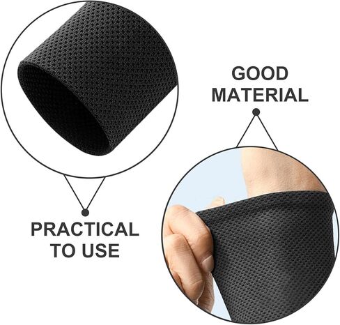 Cooling Wristbands for Sports Ice Silk Wrist Guards Breathable Summer Wrist Covers Sweat Absorbing Running Gym Unisex in Saudi Arabia