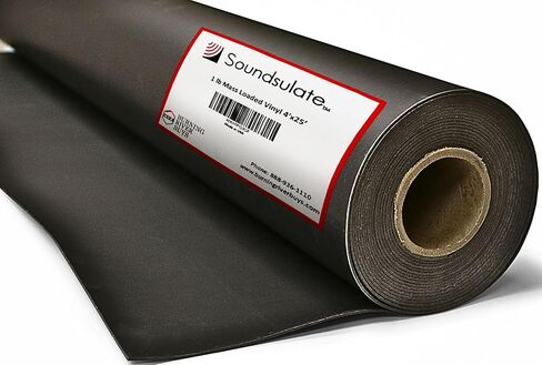 Soundsulate™ الجيل القادم، 1 رطل. لفة حاجز عازل للصوت من الفينيل (MLV) محملة بكميات كبيرة، حجب الضوضاء الممتاز للجدران والأسقف والمسارح المنزلية والسيارات. شاهد جميع الخيارات. in Kuwait
