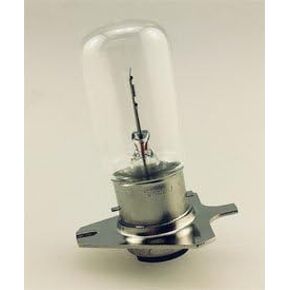 Technical Precision 25W 6V Incandescent Miniature Medical, Microscope Lamp Light Bulb Replacement for Carl Zeiss 125/16 Slit Lamp Light Bulb P47D Double Contact Base with Flange - Clear - 1 Pack in Kuwait