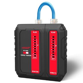 NOYAFA Network Cable Tester - with POE Wire Checker, Automatic Network Tester for RJ45 RJ11 RJ12 CAT5 CAT6 CAT7 UTP Cables, for Home Office Network Maintenance, NF466 in Kuwait