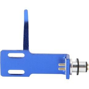 Hilitand Universal Phonograph Head Shell,Phonograph Turntable Headshell,Aluminum Alloy Headshell Cartridge Keeper, Stand Stand,for Record Players (Blue) in Kuwait