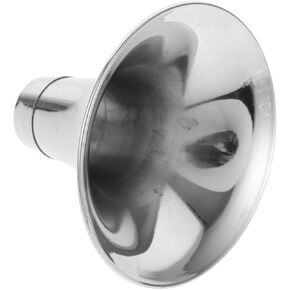 Thickened Suona Horn Bowl Replacement Part Silver-plated Metal Suona Sound Amplifier Accessory for Small G Key Folk Instrument in Kuwait