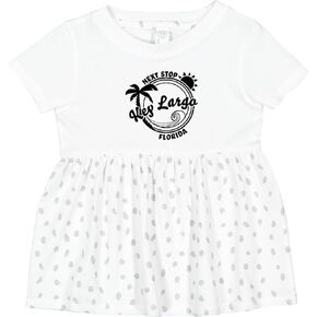 inktastic Next Stop- Key Largo, Florida Infant Dress in Kuwait