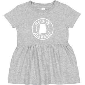 إنكتاستيك صنع في ألاباما - فستان أبيض للرضع in Kuwait