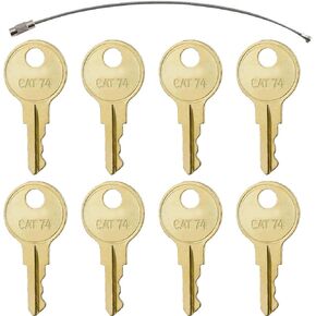 8PCS CAT74 33043 Dispenser Keys – Compatible with Bobrick Janitor Paper Towel, Toilet Tissue, Seat Cover, Napkin, Paper Cup, and Liquid Soap Dispensers in Kuwait